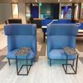 Facility Link - One Raffles Quay | Products seen: [Cadence 1–Seater Sofa – Highback & Terrazzo x Carrie Side Table]